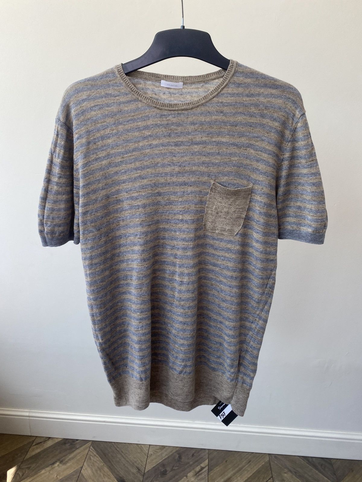Malo Vintage Malo Linen viscose and cotton crewneck tee Size US L / EU 52-54 / 3 - 2 Thumbnail