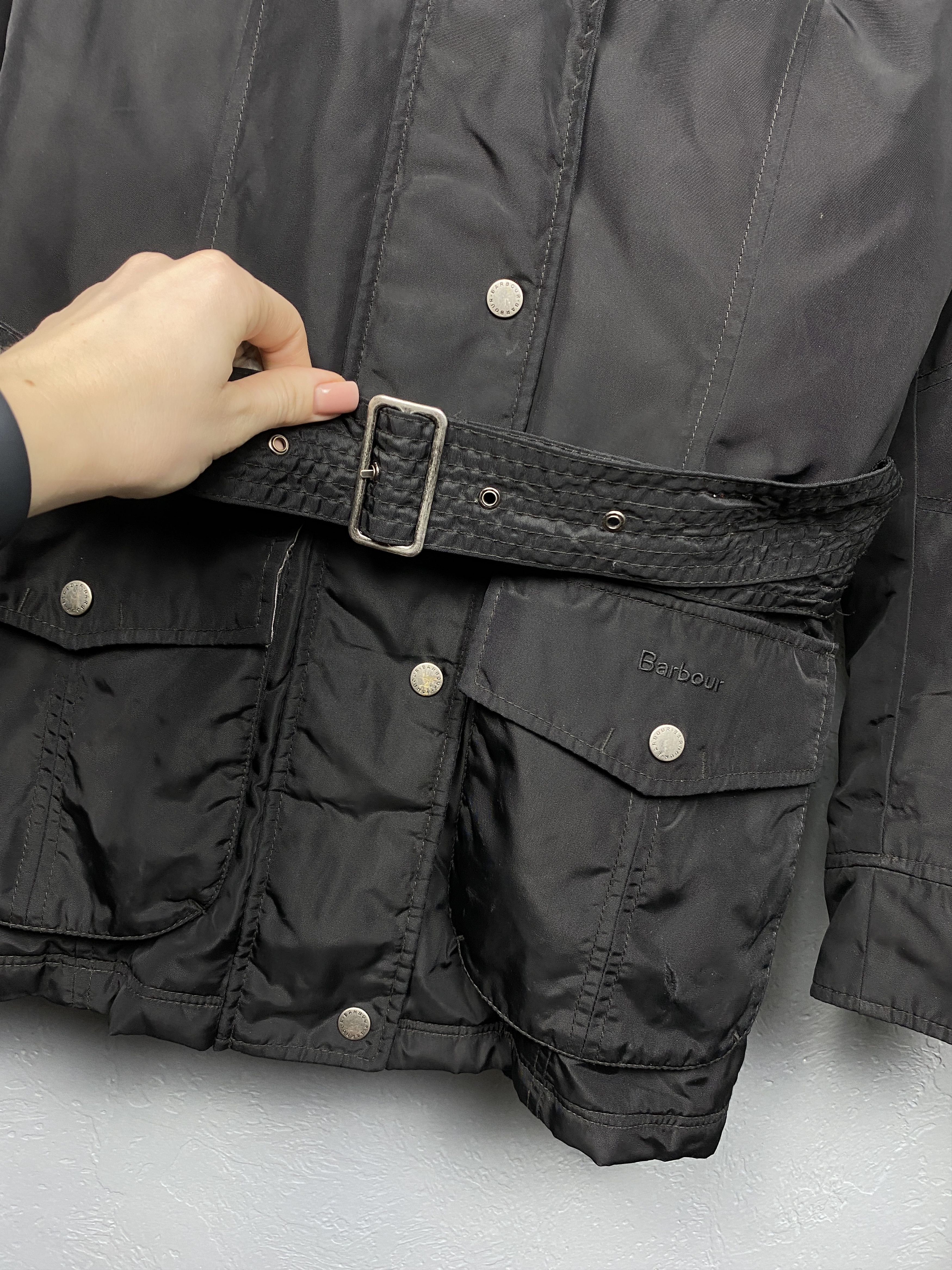 Barbour × Vintage Barbour International Vintage Womens Outlaw Jacket Size M / US 6-8 / IT 42-44 - 3 Thumbnail