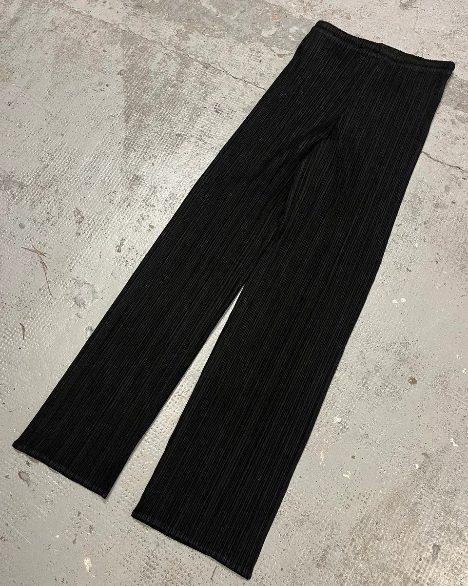 Issey Miyake Issey Miyake Black Pleats Pants Size 27" / US 4 / IT 40 - 5 Thumbnail