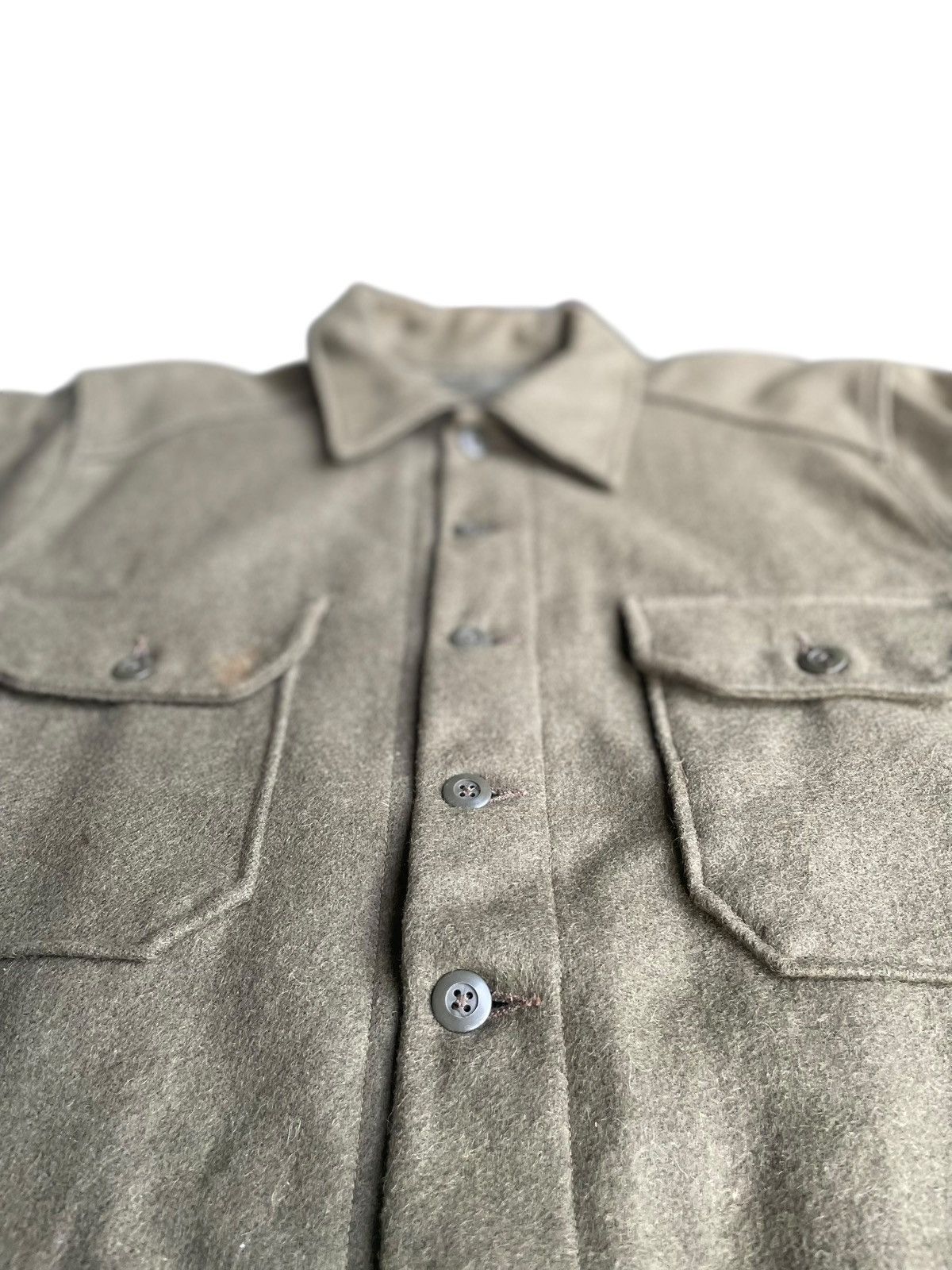 Other Vintage USMC Wool Shirt Size US L / EU 52-54 / 3 - 5 Thumbnail
