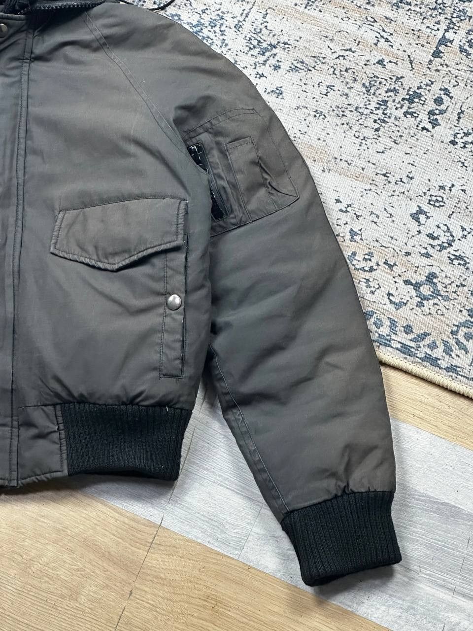 Japanese Brand Avant Garde Vintage Faded Cropped Bomber Jacket Size M / US 6-8 / IT 42-44 - 5 Thumbnail