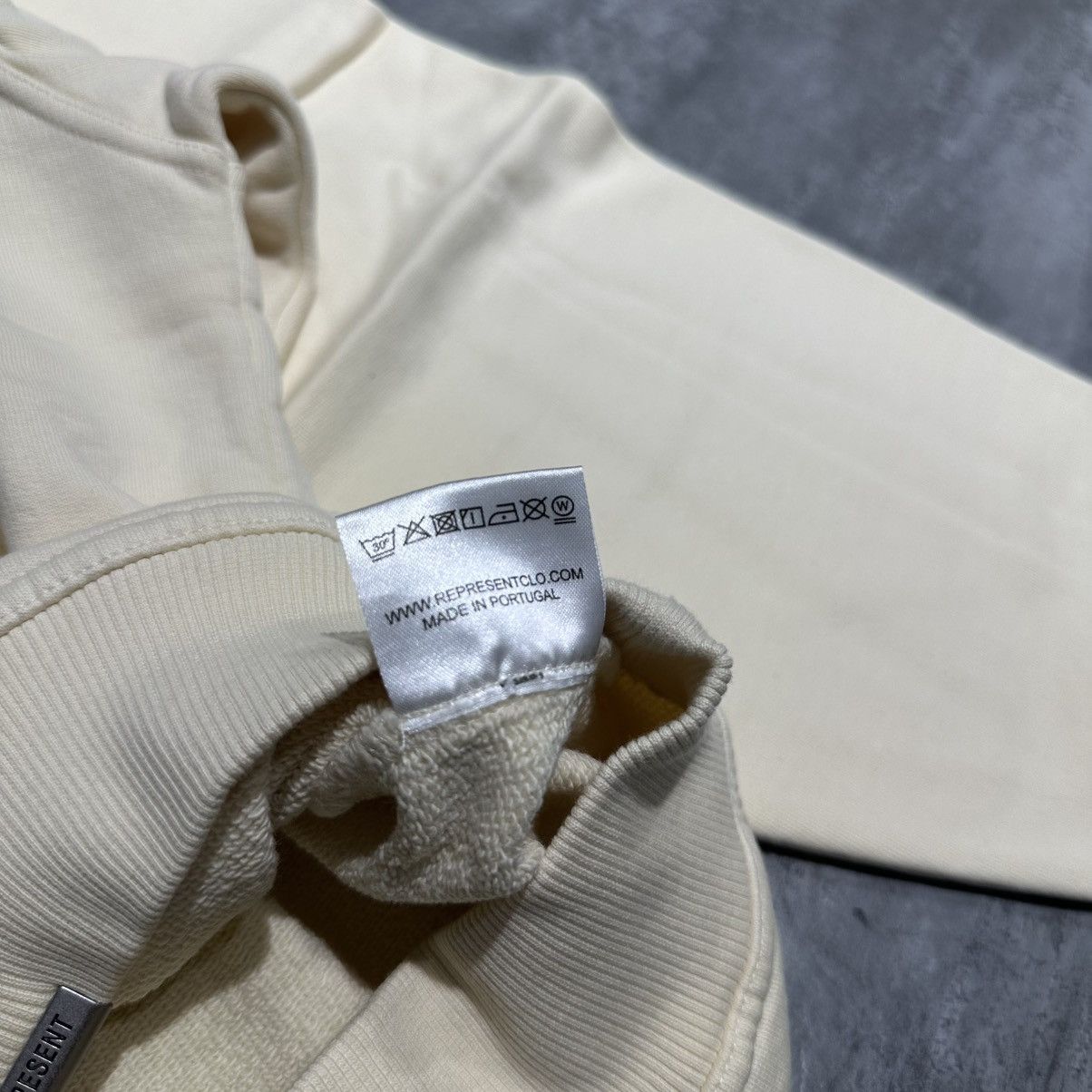 Represent Clo. Represent Patron of Club Sweater - Cream Size US XL / EU 56 / 4 - 9 Thumbnail
