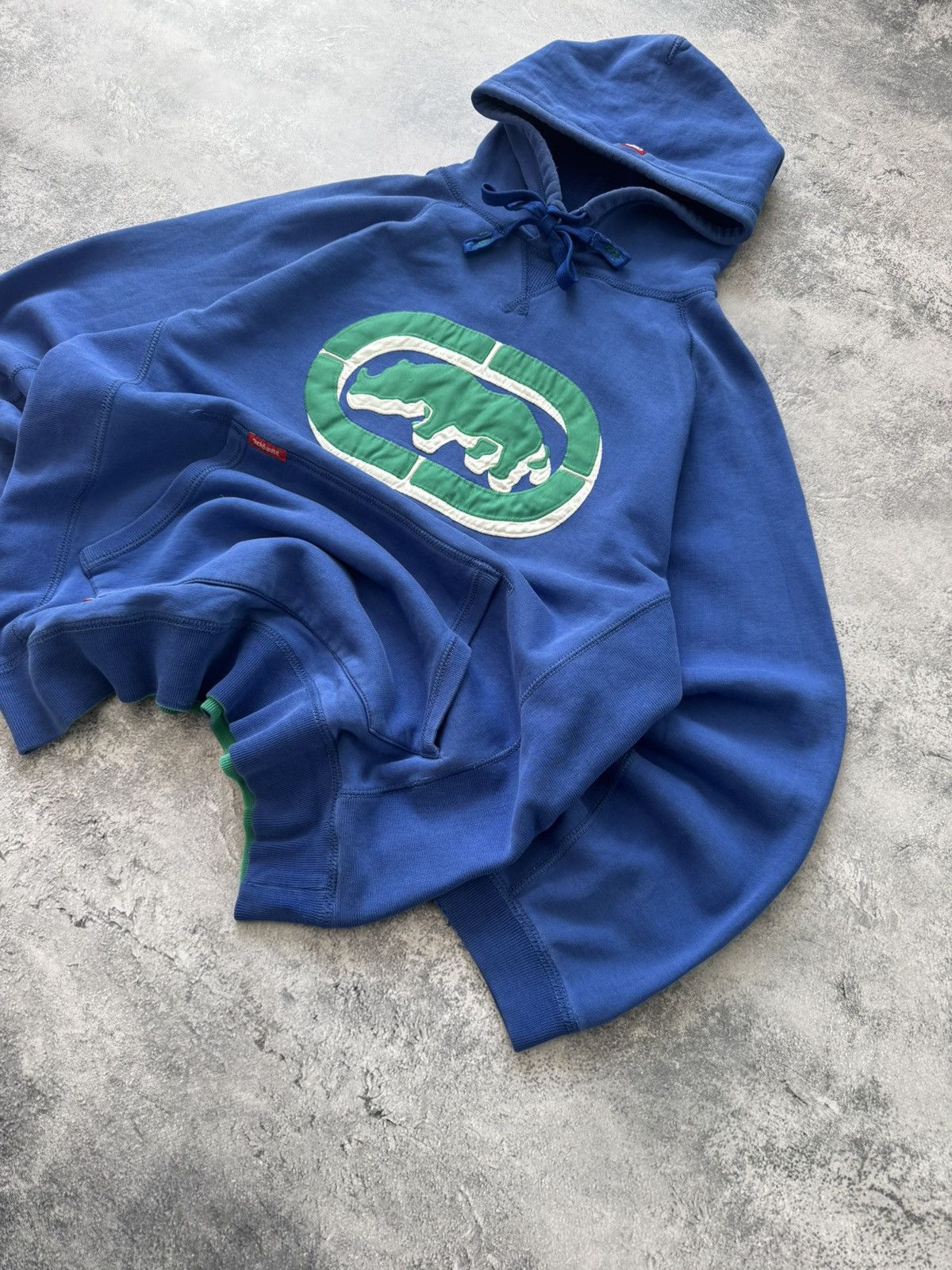 Ecko Unltd. Vintage Ecko UNLTD Baggy Blue Hoodie size L Size US L / EU 52-54 / 3 - 2 Thumbnail