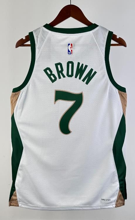 NBA Boston Celtics 7 Jaylen Brown Jersey City Edition Grailed