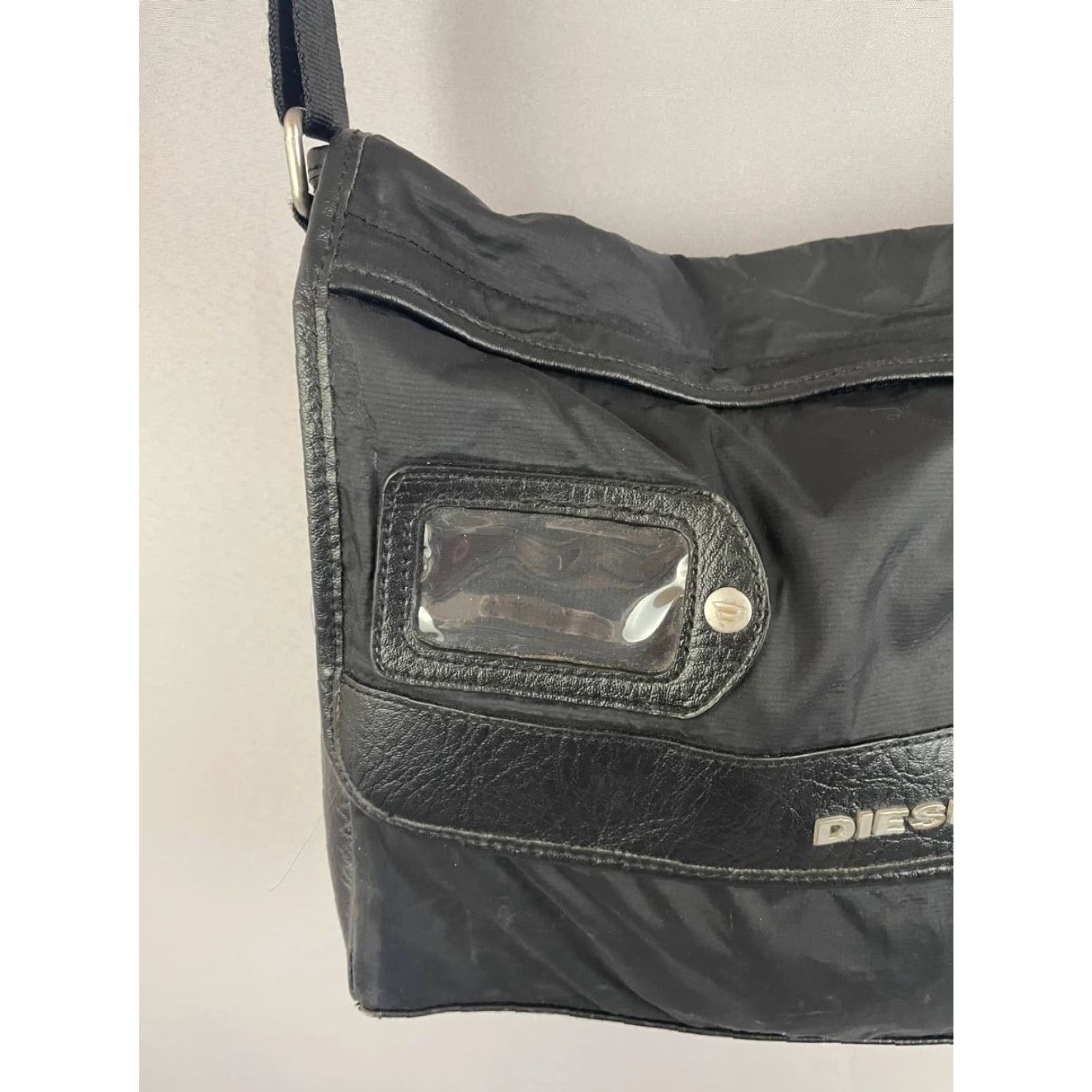 Diesel Diesel Handbag Black Polyamide Crossbody Mens One Size Vintage Casual Messenger Bag Size ONE SIZE - 6 Thumbnail