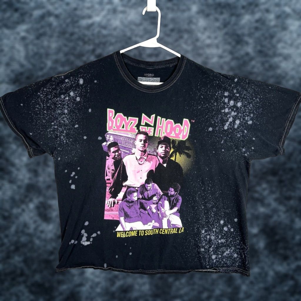 Vintage VINTAGE Boyz N The Hood Welcome To South Central Movie Promo T Shirt Adult 2XL XXL Black Size US XXL / EU 58 / 5 - 1 Thumbnail