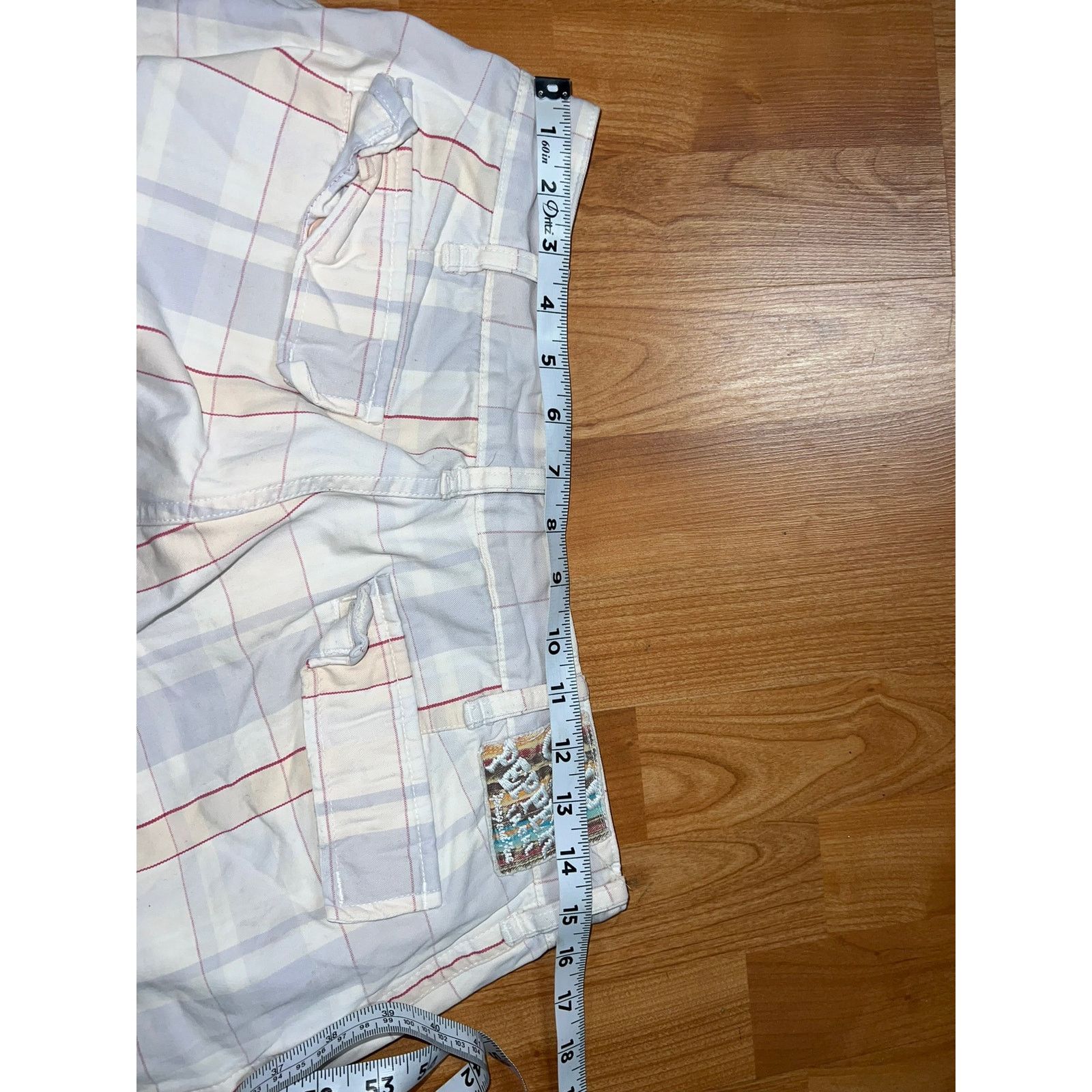 Chip & Pepper Chip and Pepper Cargo Shorts Checkered Striped 32 Small Hole Size US 32 / EU 48 - 12 Thumbnail
