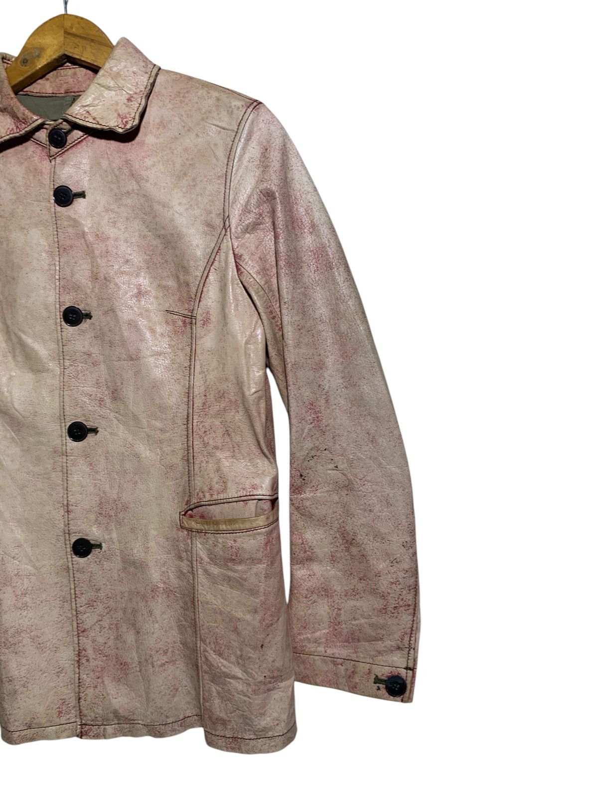 Japanese Brand 🔥INBREED JAPAN COWHIDE LEATHER JACKETS Size US M / EU 48-50 / 2 - 3 Thumbnail