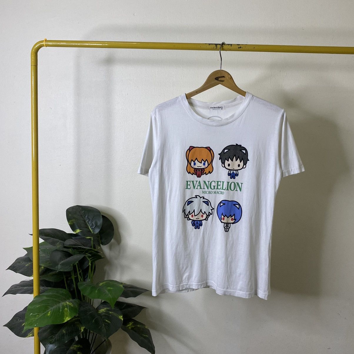 Anime Neon Genesis Evangelion Eva Micro Macro Chibi Character Tee Size US M / EU 48-50 / 2 - 1 Thumbnail