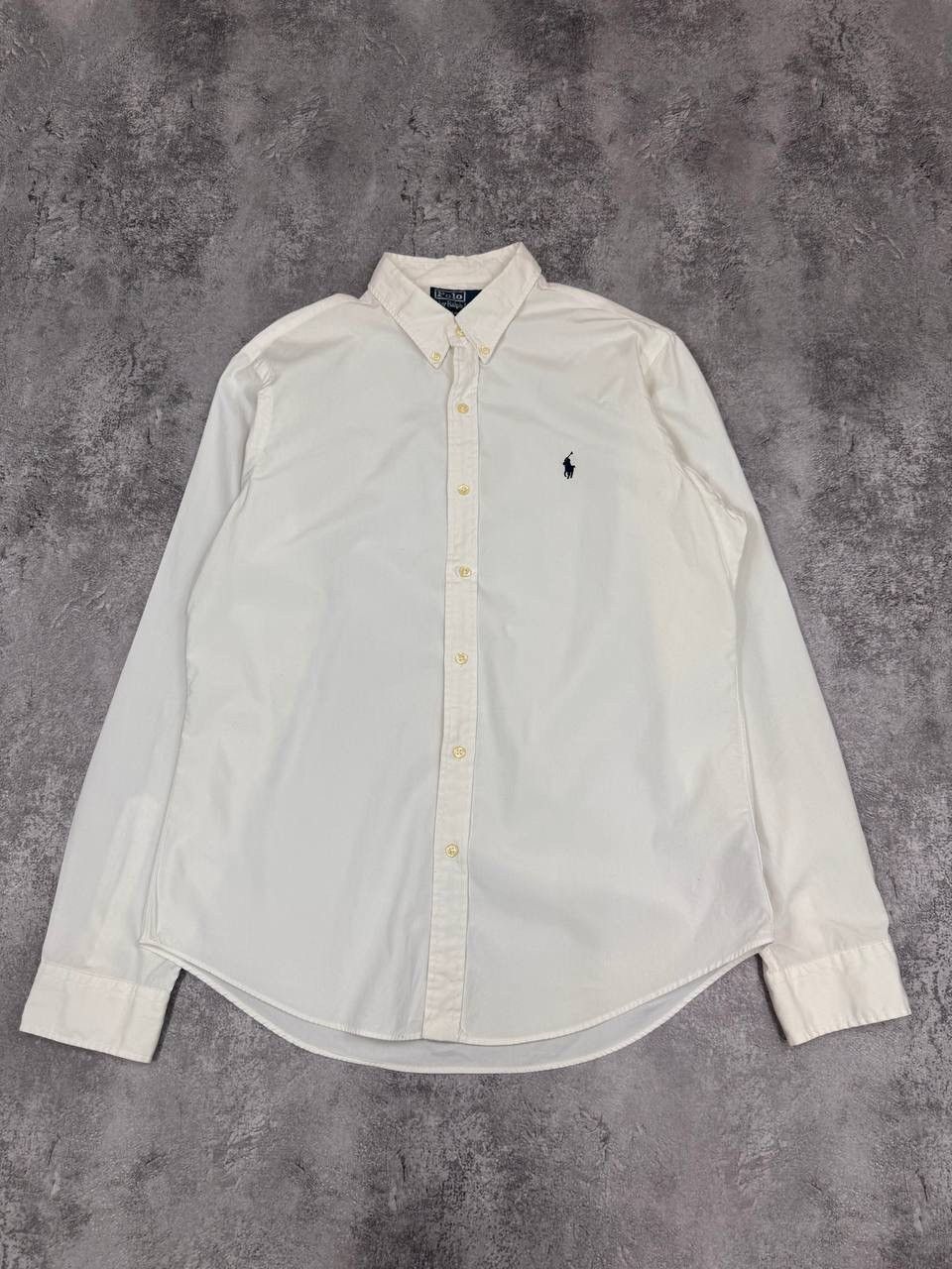 Polo Ralph Lauren Polo Ralph Lauren Men Shirt White Slim Fit Size L Size US L / EU 52-54 / 3 - 1 Thumbnail
