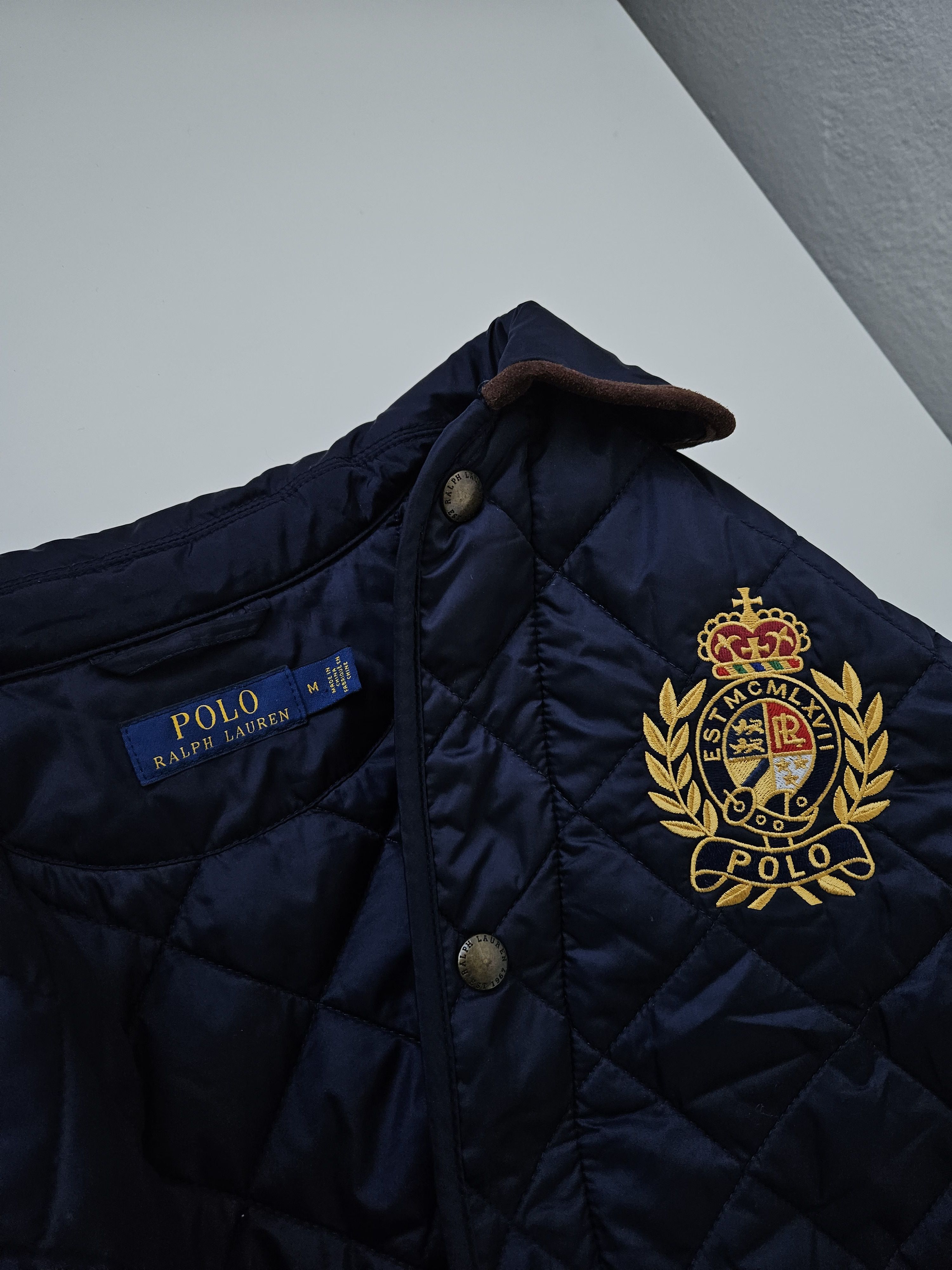Polo Ralph Lauren Ralph Lauren quilted embroidered logo jacket Size M / US 6-8 / IT 42-44 - 12 Thumbnail