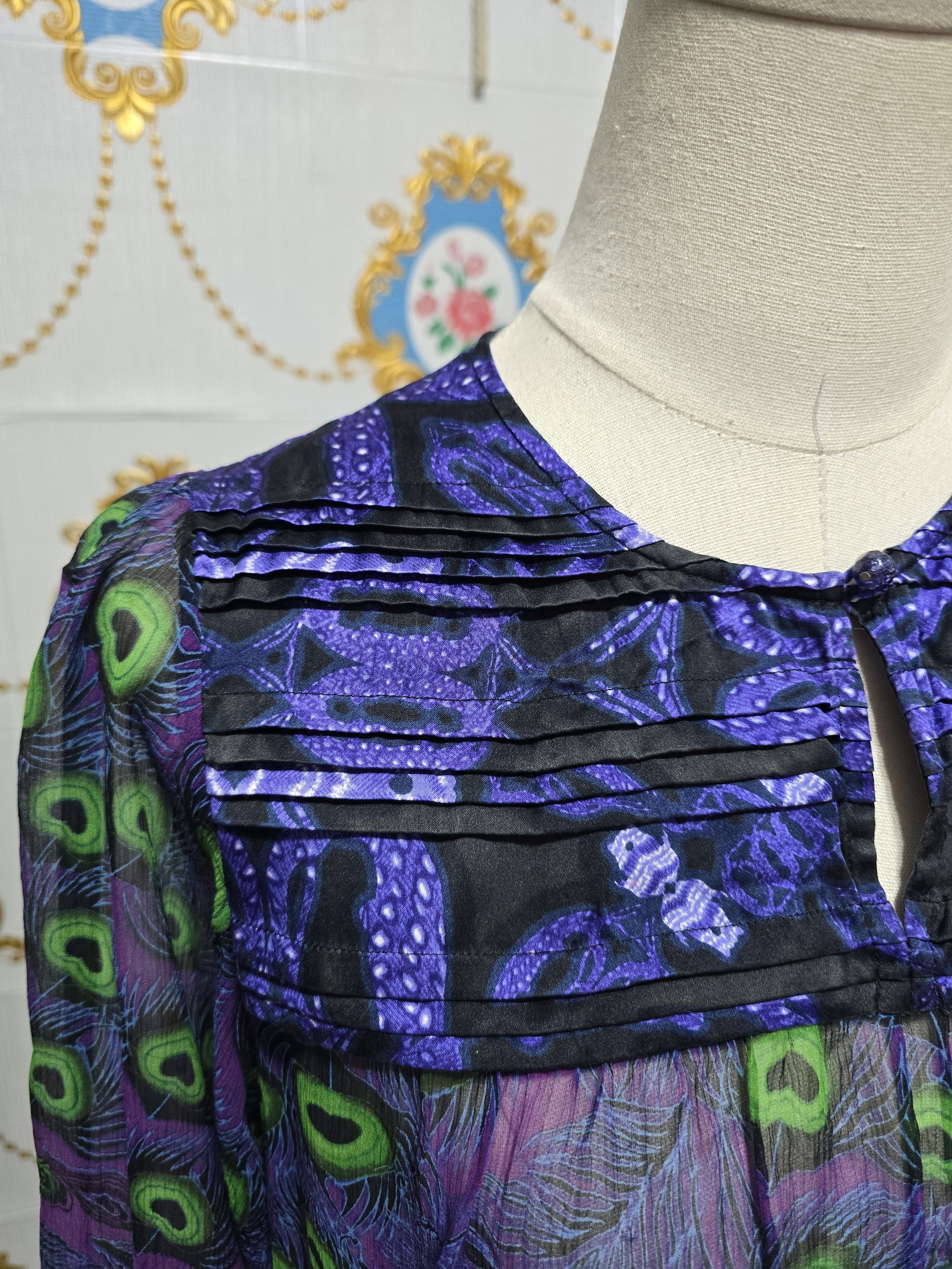 Custo Barcelona CUSTO BARCELONA vintage 100% silk size 2( small) ok for m Size S / US 4 / IT 40 - 4 Thumbnail