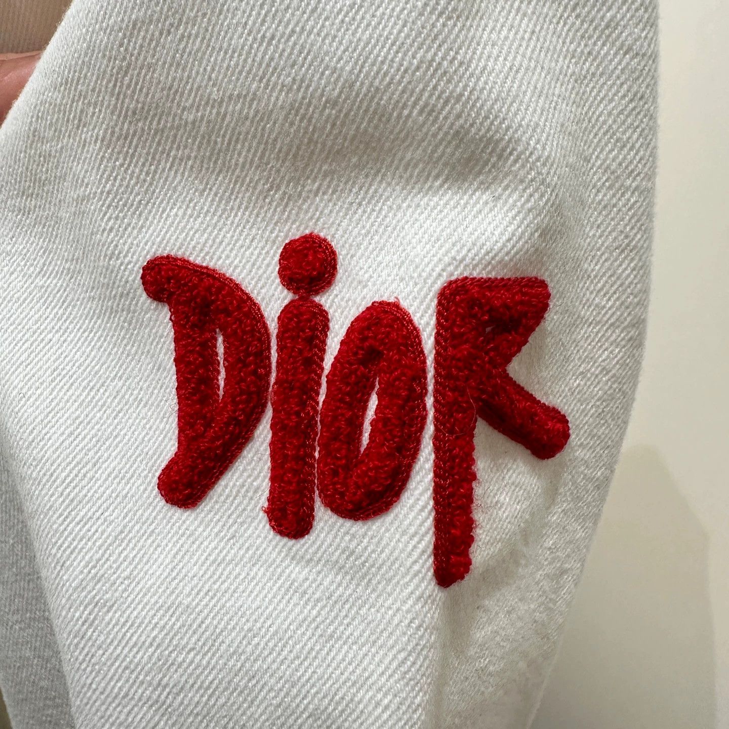 Dior Dior mar455 flocked embroidery longsleeve shirt 39 Size US M / EU 48-50 / 2 - 6 Thumbnail