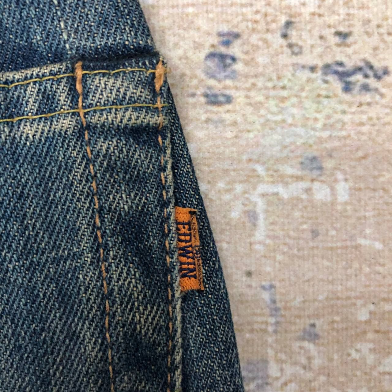Edwin P46 VTG JAPAN EDWIN SELVEDGE JEANS Size US 30 / EU 46 - 7 Thumbnail