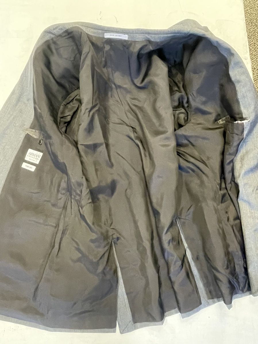 Armani Collezioni Giorgio Suit Jacket Size 48R - 5 Thumbnail