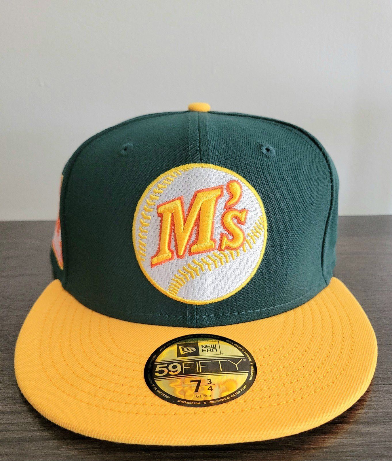 New Era *Firm* 7 3/4 Seattle Mariners Quack Pack New Era Fitted Hat Size ONE SIZE - 1 Thumbnail