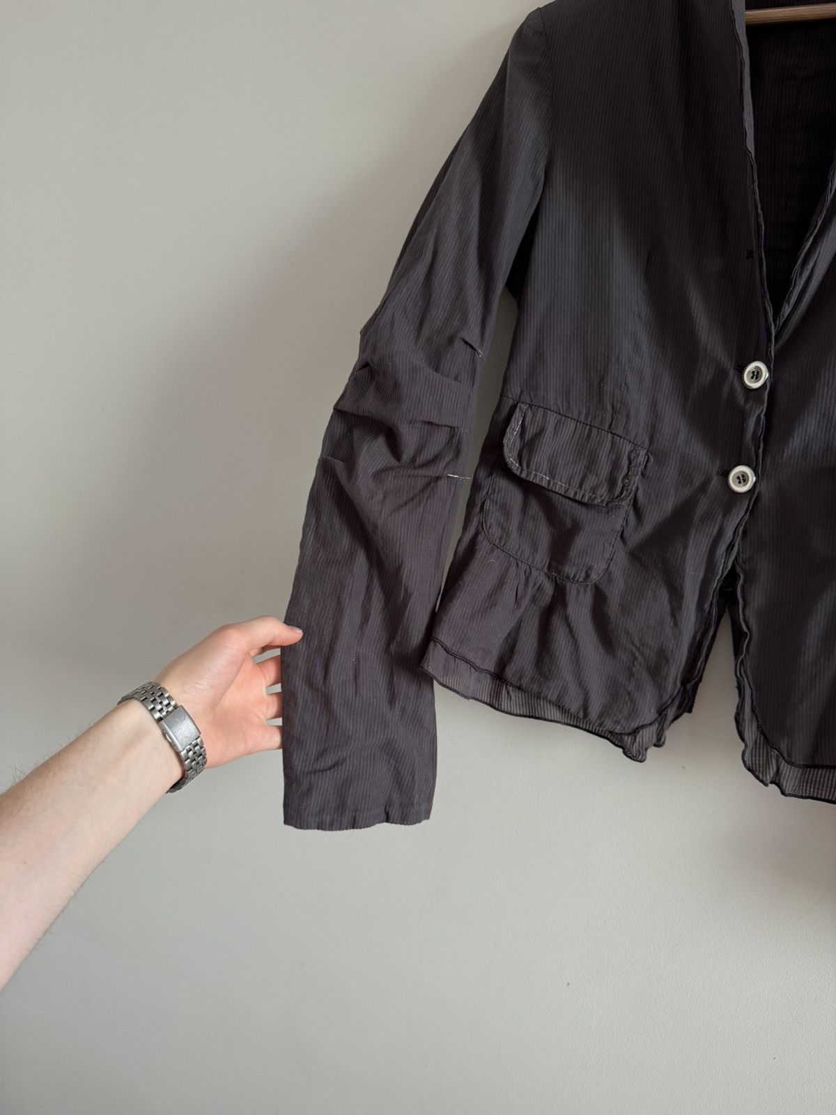 Marithe + Francois Girbaud Marithe François Girbaud Reversible Lightweight Jacket Size XS / US 0-2 / IT 36-38 - 2 Thumbnail