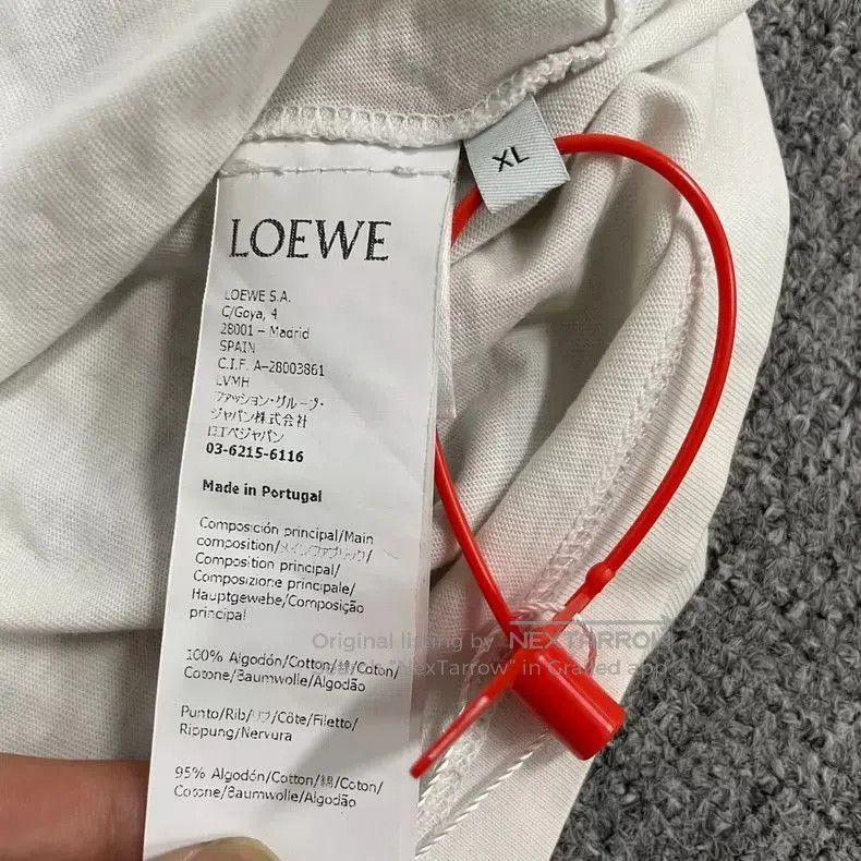 Loewe Loewe Mouse Graffiti Short Sleeve T. Size US XL / EU 56 / 4 - 6 Thumbnail