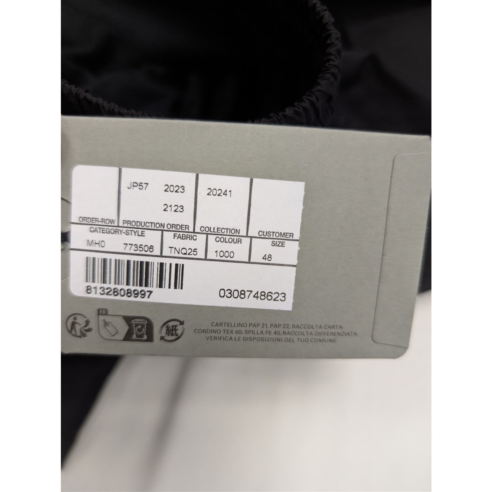 Balenciaga o1rshd1 Techno Poplin Minimal Tracksuit Pants Trousers Black Size US 32 / EU 48 - 18 Thumbnail