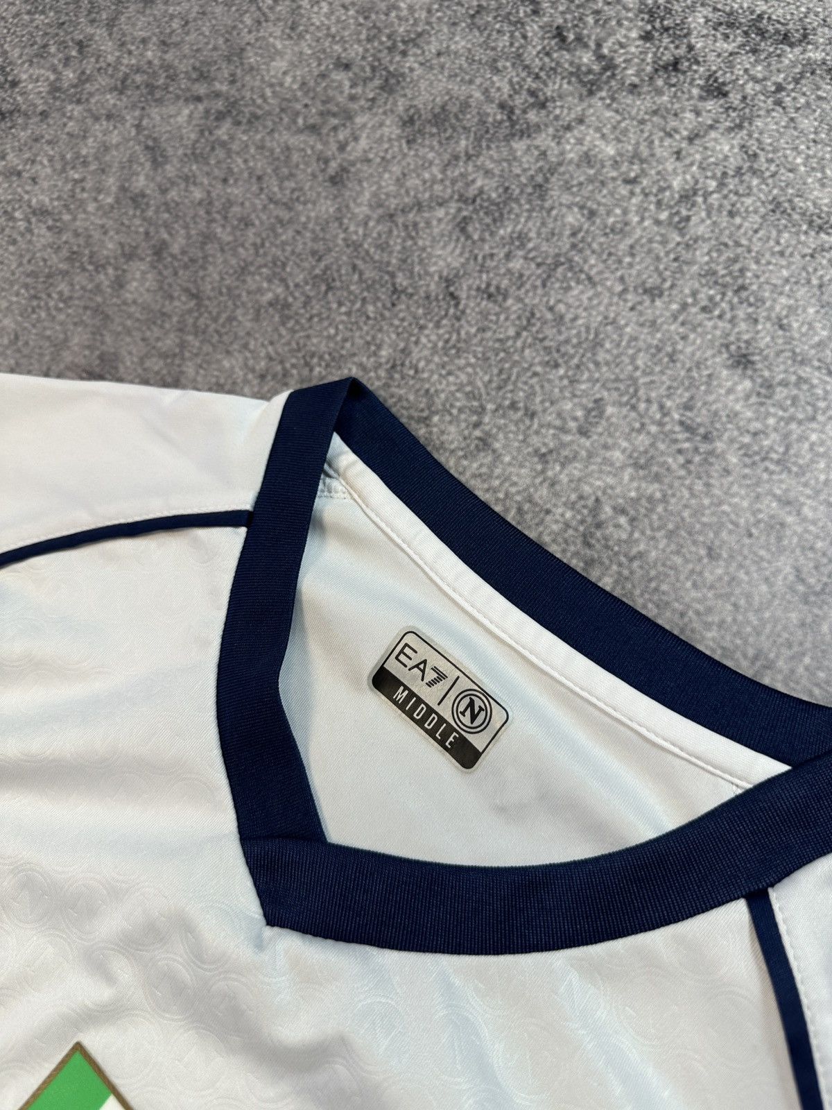 Emporio Armani Emporio Armani EA7 Napoli Soccer Jersey Blokecore Style M Size US M / EU 48-50 / 2 - 6 Thumbnail