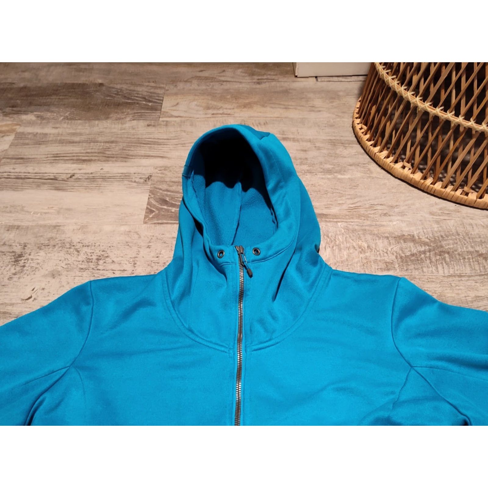Outdoor Research Outdoor Research Hoodie Womens XL Aqua Blue Athletic Full Zip Hooded Sweatshirt Size XL / US 12-14 / IT 48-50 - 7 Thumbnail