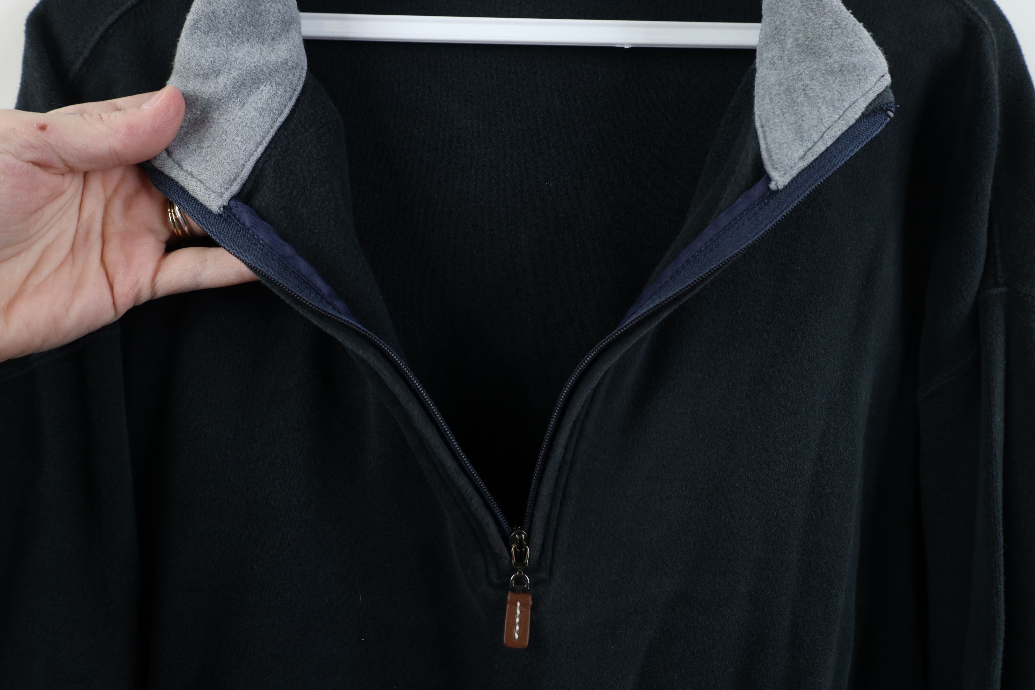 Peter Millar Vintage Y2K Peter Millar Blank Half Zip Pullover Sweater Size US L / EU 52-54 / 3 - 5 Thumbnail
