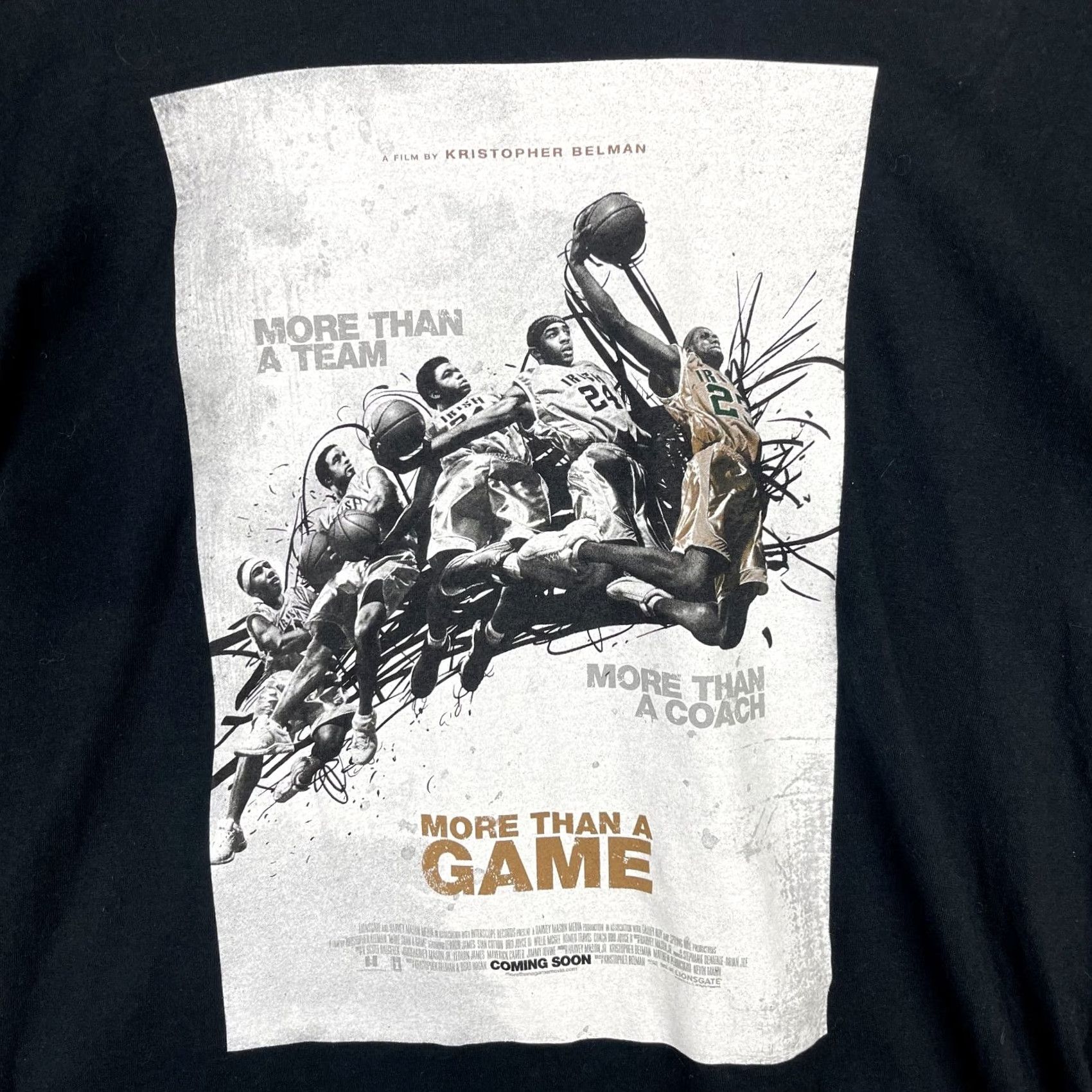 Nike Nike LeBron Shirt XL Black More Than A Game 2008 Movie Promo Mens XL Size US XL / EU 56 / 4 - 3 Thumbnail