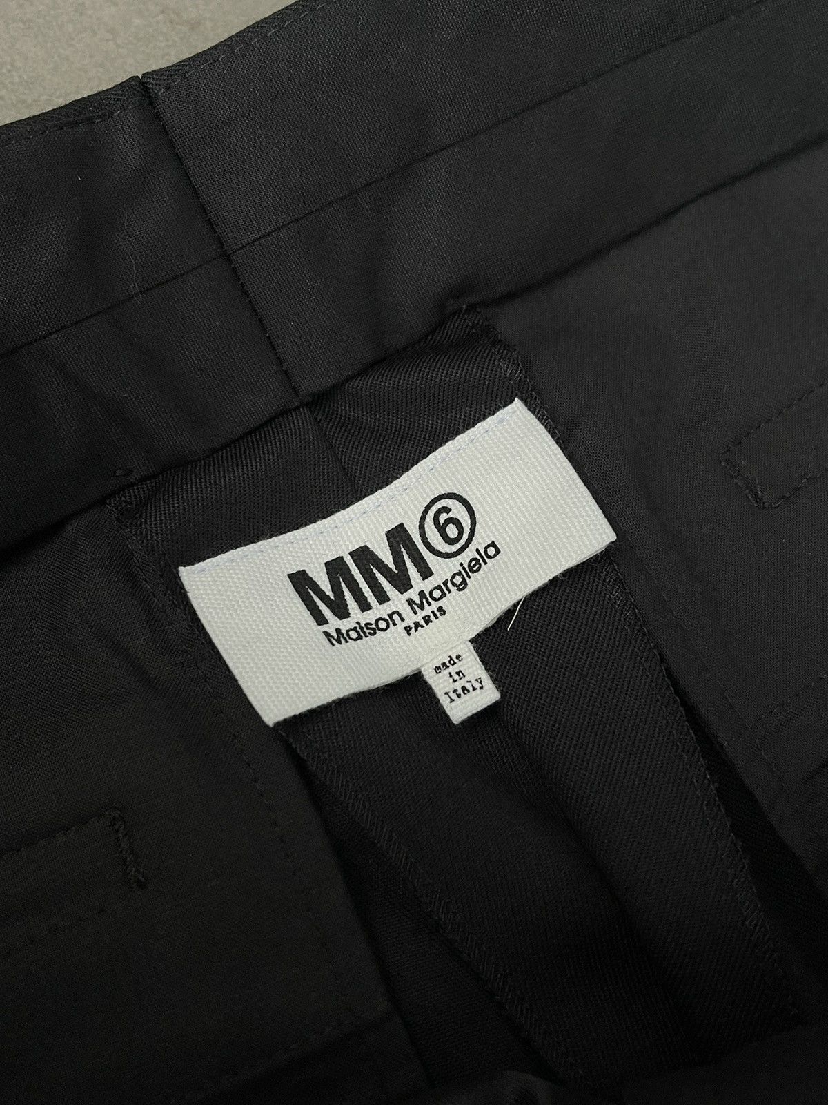 Maison Margiela !DS! SS23 Maison Margiela Reconstructed Black Casual Pants Size US 30 / EU 46 - 22 Thumbnail