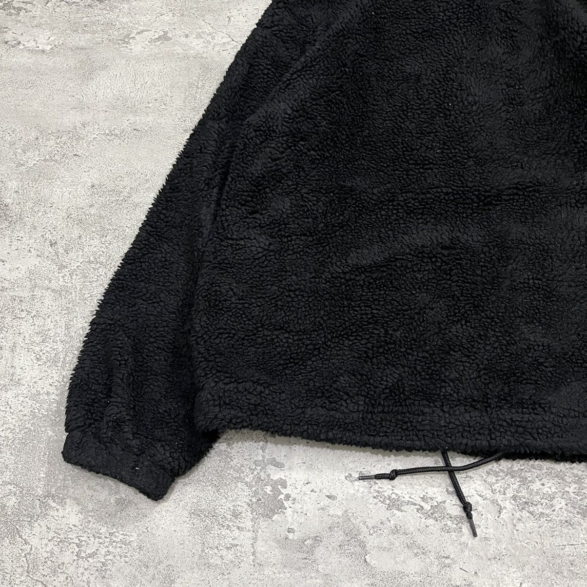 Japanese Brand × X-Girl X-Girl Boa Fleece Coach Jacket - Black Size M / US 6-8 / IT 42-44 - 6 Thumbnail