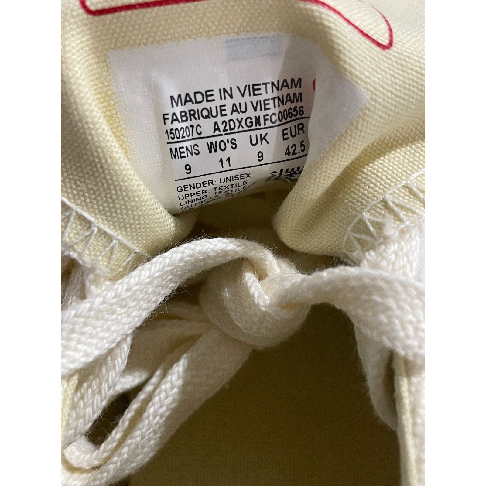Converse CONVERSE 70 OX 'CDG PLAY WHITE' SIZE 9 NEW Size US 9 / EU 42 - 6 Thumbnail