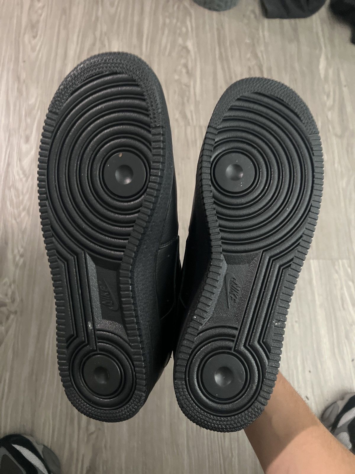 Nike Black flea market Af1 Size US 10.5 / EU 43-44 - 5 Thumbnail