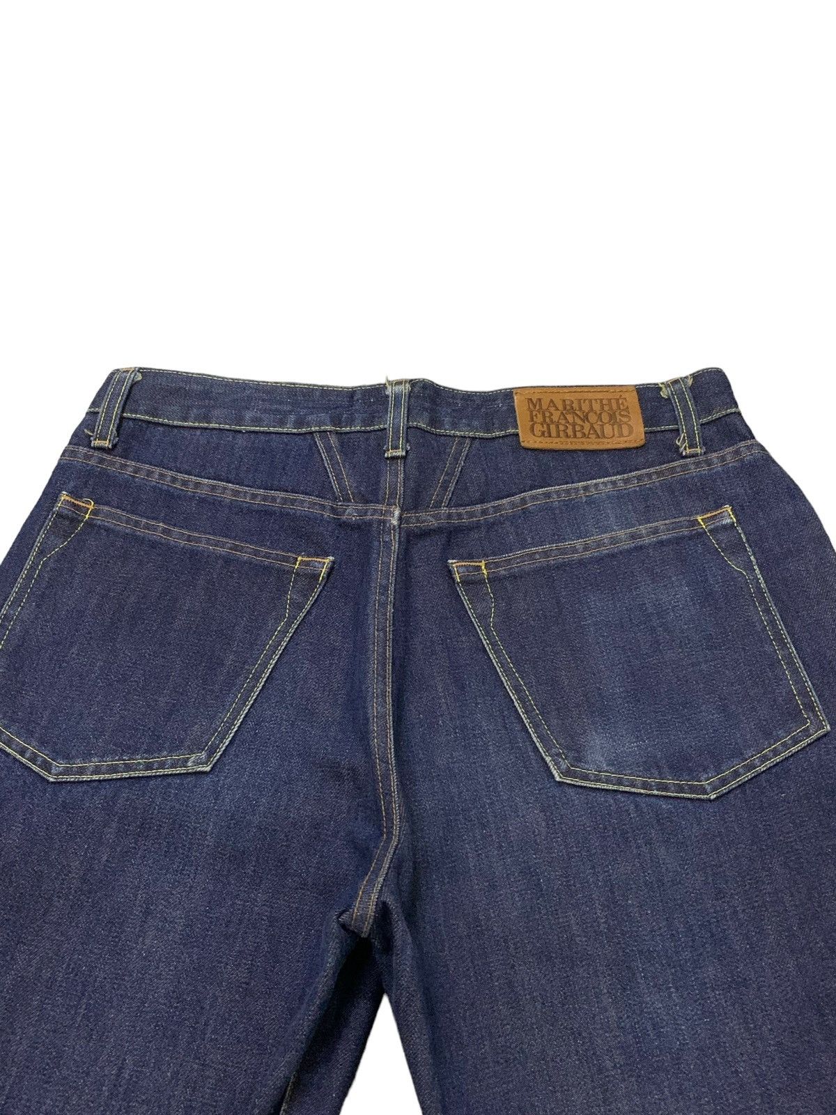Marithe + Francois Girbaud × Pelle Pelle Marithe Francois Girbaud Raw Baggy Loose Jeans Size US 30 / EU 46 - 14 Thumbnail