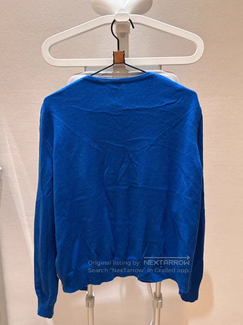 Hermes Hermes Blue Patchwork Printed Knit Cardigan Size M / US 6-8 / IT 42-44 - 6 Thumbnail