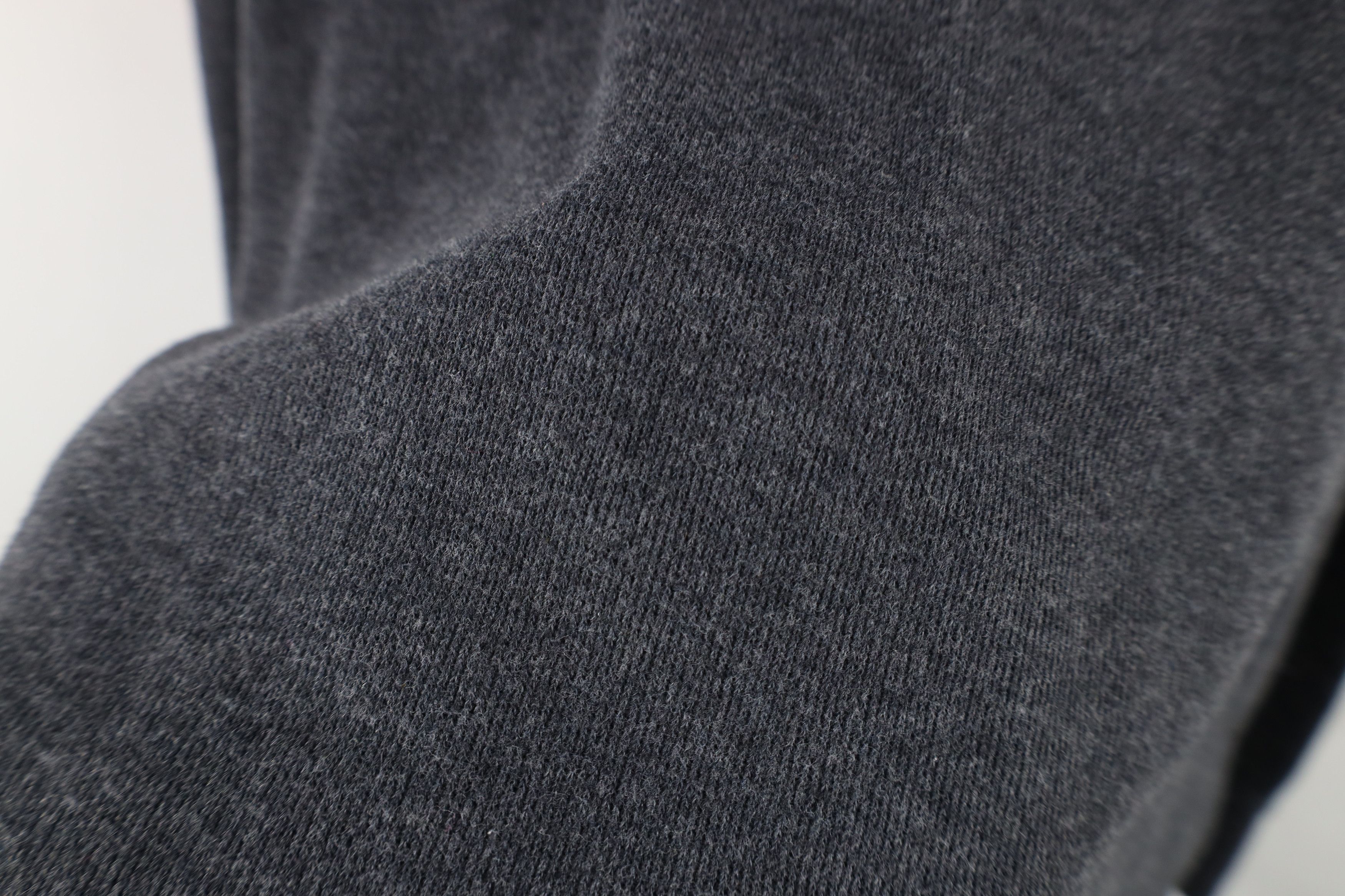 Ralph Lauren × Vintage Vintage Ralph Lauren Ribbed Knit Half Zip Sweater Gray Size US M / EU 48-50 / 2 - 5 Thumbnail
