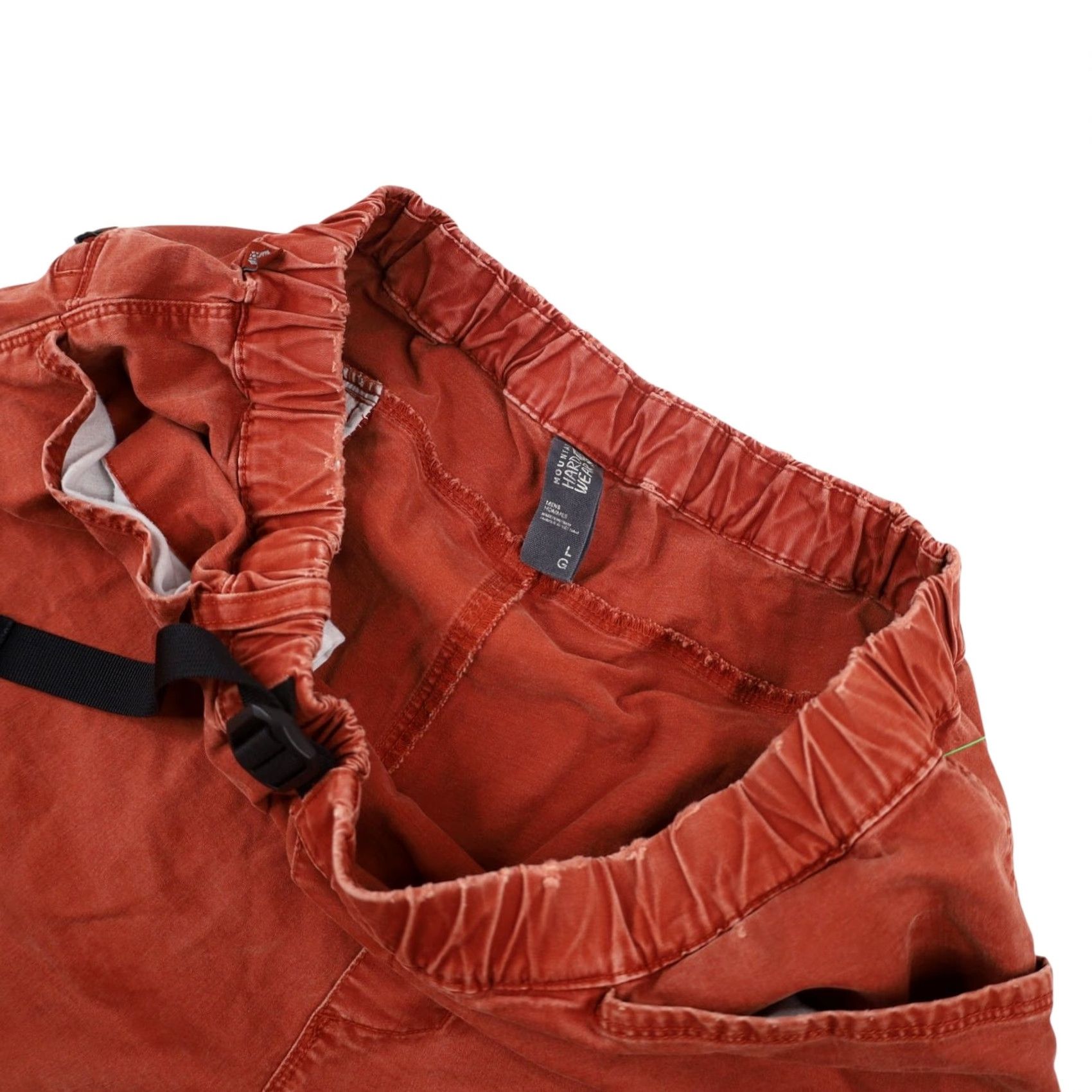 Mountain Hardwear VINTAGE Mountain Hardwear Burt Orange Adventure Shorts Mens Large L Orange Cargo 90s Beachwear Boys Womens Size US 33 - 5 Thumbnail