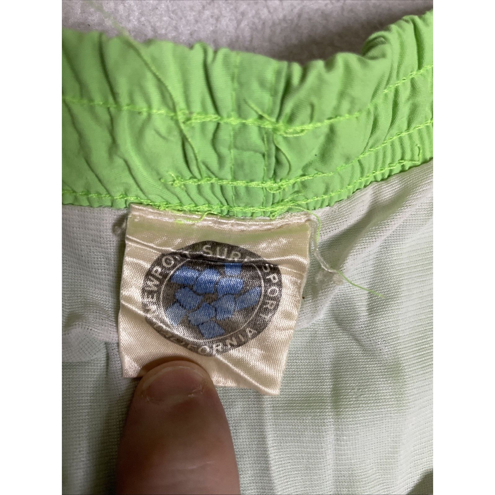 Other Vintage 80s Newport Surf & Sport Cali Men’s L Shorts Tear Size US 34 / EU 50 - 8 Thumbnail
