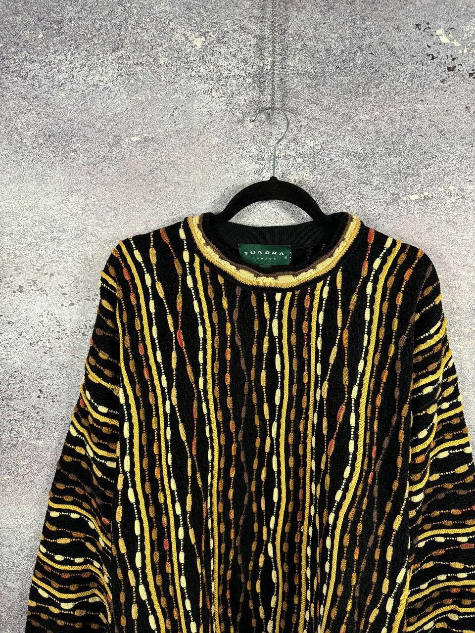 Tundra Canada Vintage Tudra Canada 3D Chunky Sweater Coogi Cosby Style Size US L / EU 52-54 / 3 - 4 Thumbnail