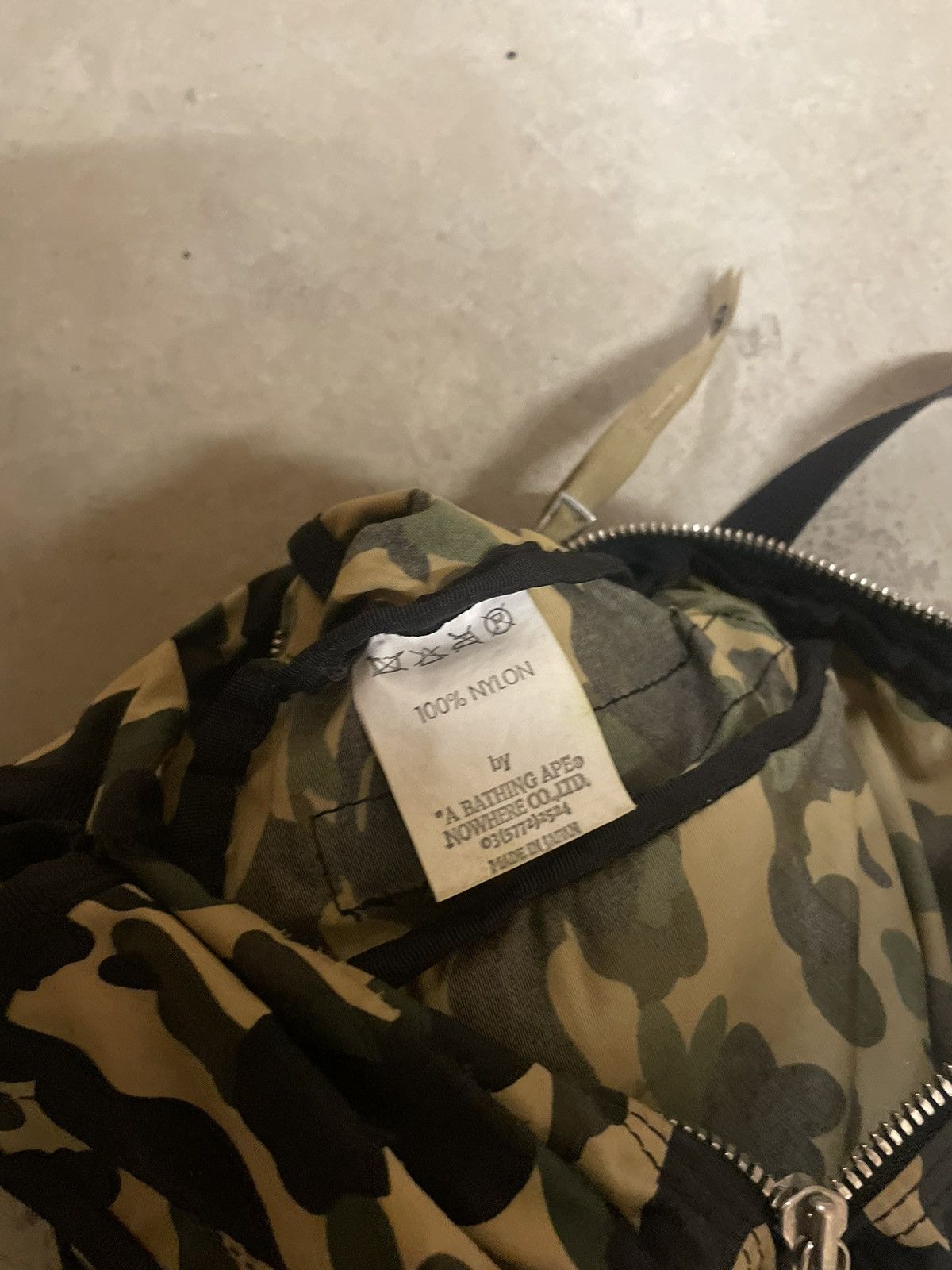 Bape NIGO ERA 90s RARE BAPE NOWHERE CO CONVERTIBLE BAG Size ONE SIZE - 8 Thumbnail