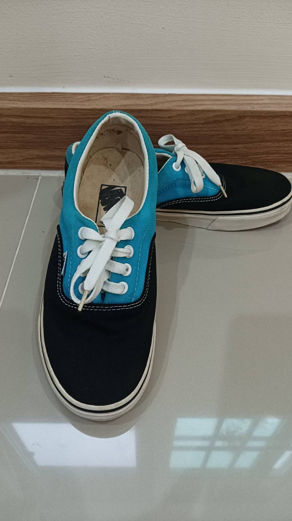 Vans VANS CANVAS TRAINERS SKATERS BLUE Size US 6.5 / EU 39-40 - 2 Thumbnail
