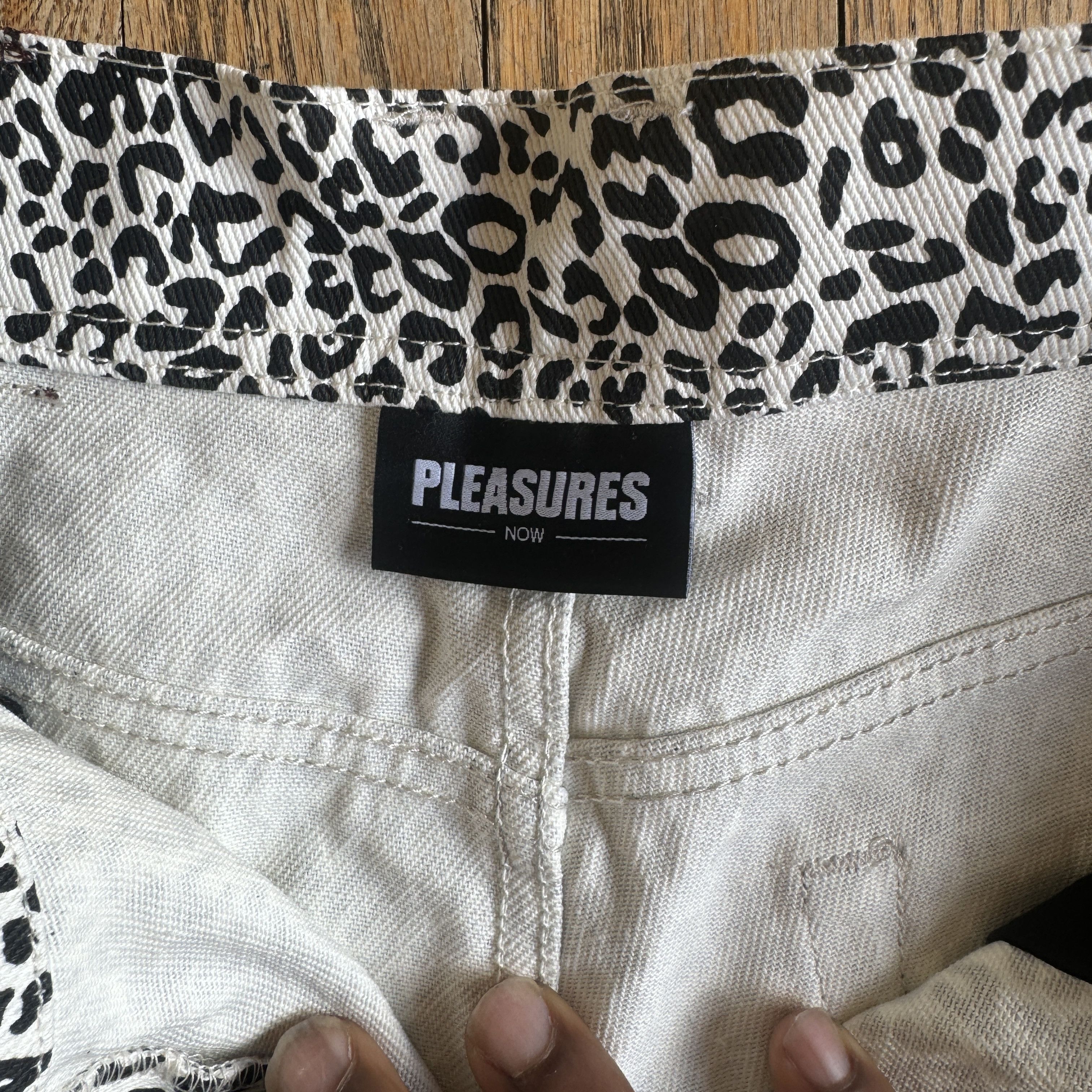 Pleasures Pleasures CRYSTAL CHEETAH DENIM PANT Size US 32 / EU 48 - 7 Thumbnail