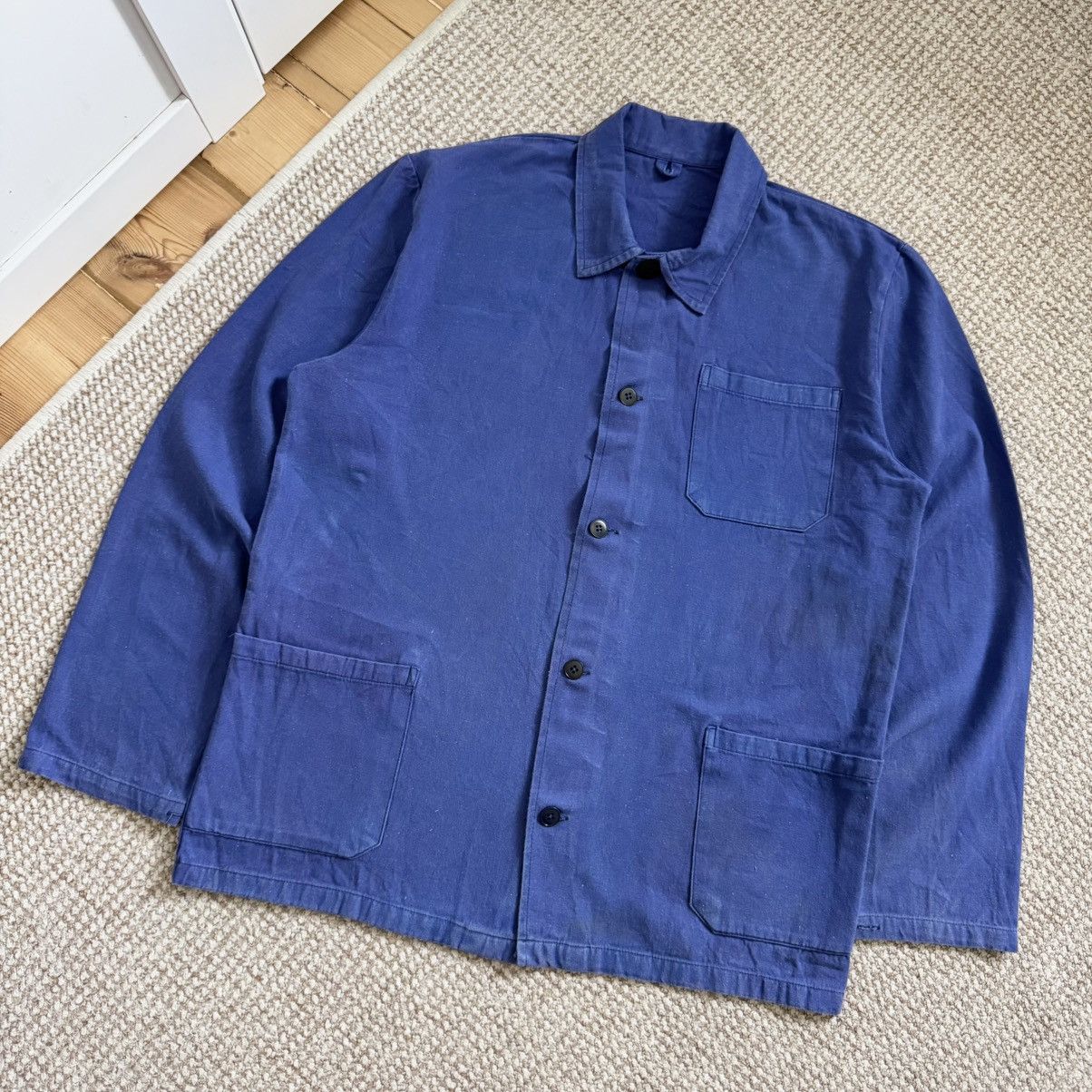 Le Laboureur French vintage faded chore sanfor works jacket Size US M / EU 48-50 / 2 - 1 Thumbnail