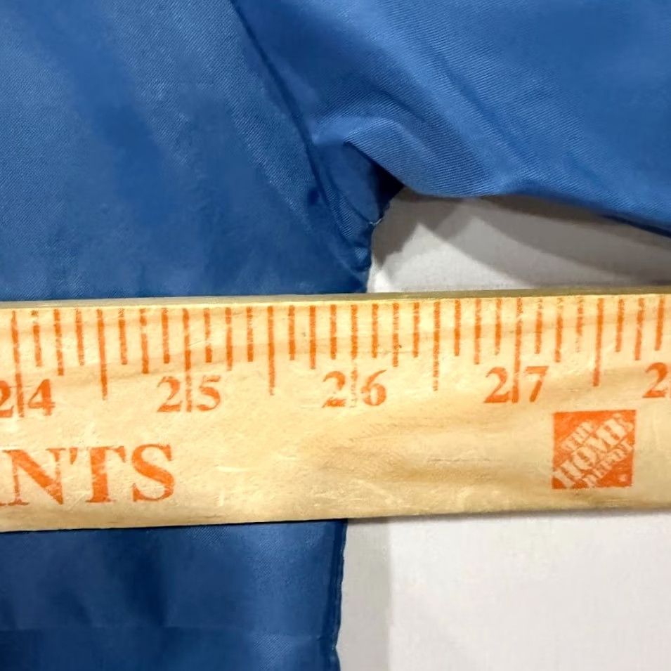 Vintage Totes Windbreaker Jacket Mens XL Blue Lightweight Packable Hooded Rain Zip Nylon Jacket Size US XL / EU 56 / 4 - 4 Thumbnail