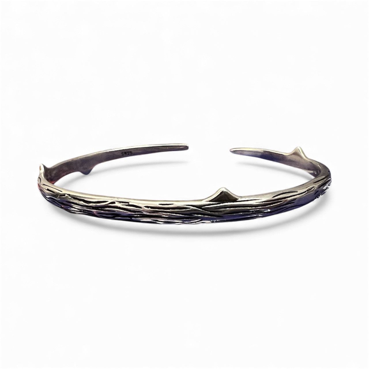 Vintage Vintage Black Thistles & Thorns Bracelet Size ONE SIZE - 1 Thumbnail