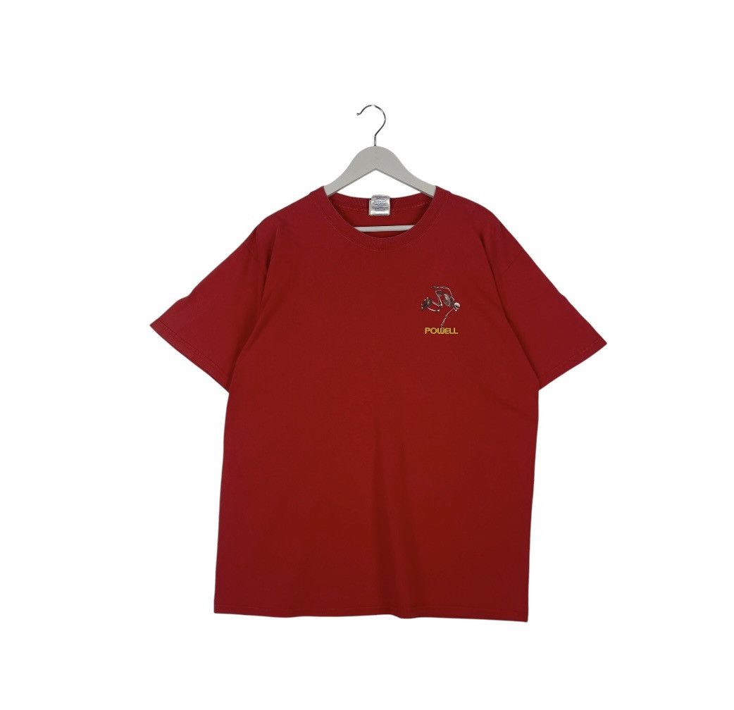 Designer × Vintage vintage T-shirt Powell Peralta × Streetwear - red Size US M / EU 48-50 / 2 - 1 Thumbnail