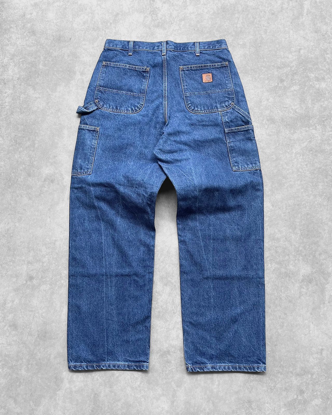 Carhartt Darkstone Carhartt Double Knee Pant B73-DST Size US 35 - 6 Thumbnail