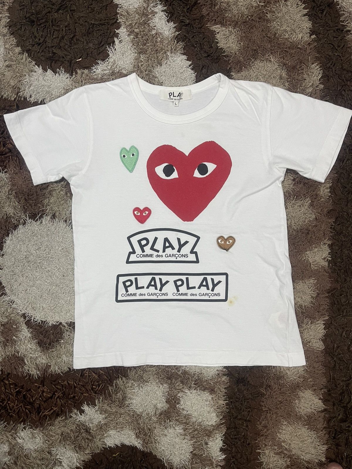 Comme des Garcons × Japanese Brand 🔥HOT🇯🇵🔥VINTAGE COMME DES GARCONS TEE VERY RARE Size US L / EU 52-54 / 3 - 1 Thumbnail