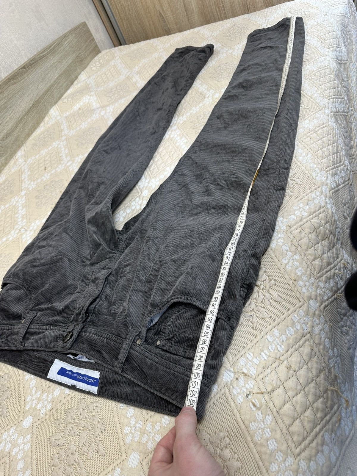 Jacob Cohen 🔥 Jacob Cohen Nick Slim Corduroy Trousers Pants Velvet Size US 35 - 12 Thumbnail