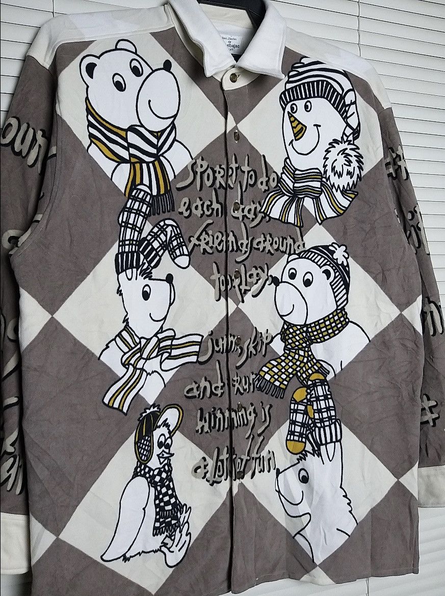 Jean Charles De Castelbajac NICE💥💥JEAN CHARLES DE CASTELBAJAC SPORT BUTTON UPS SHIRT Size US L / EU 52-54 / 3 - 3 Thumbnail