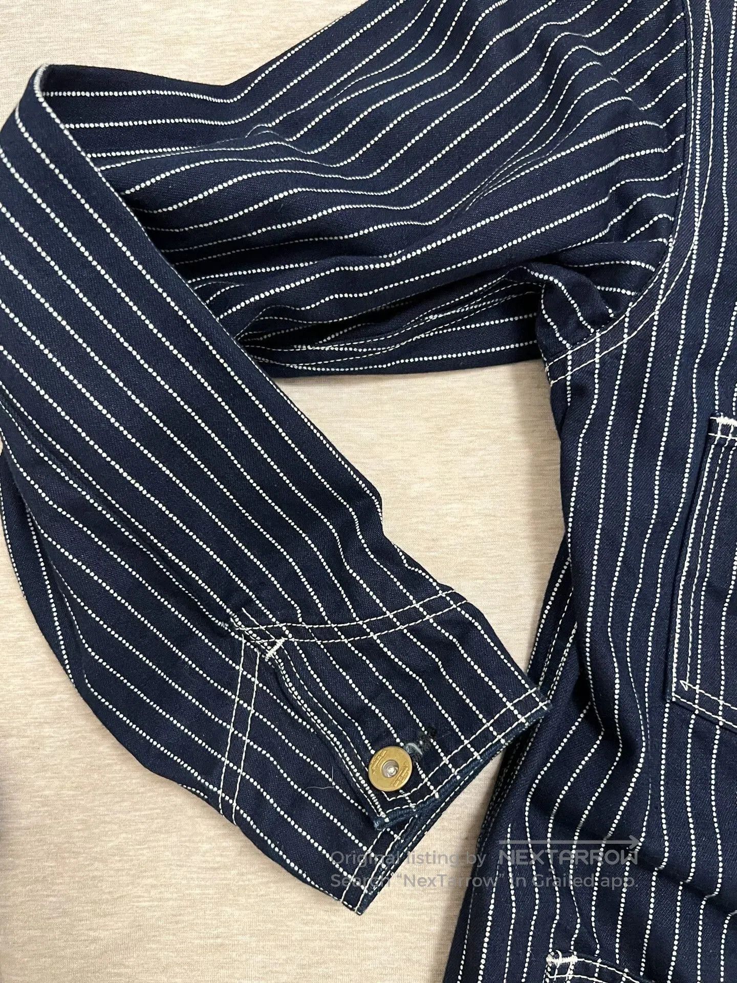 The Real McCoy's The Real McCOY's Indigo Denim Jacket. Size US L / EU 52-54 / 3 - 5 Thumbnail