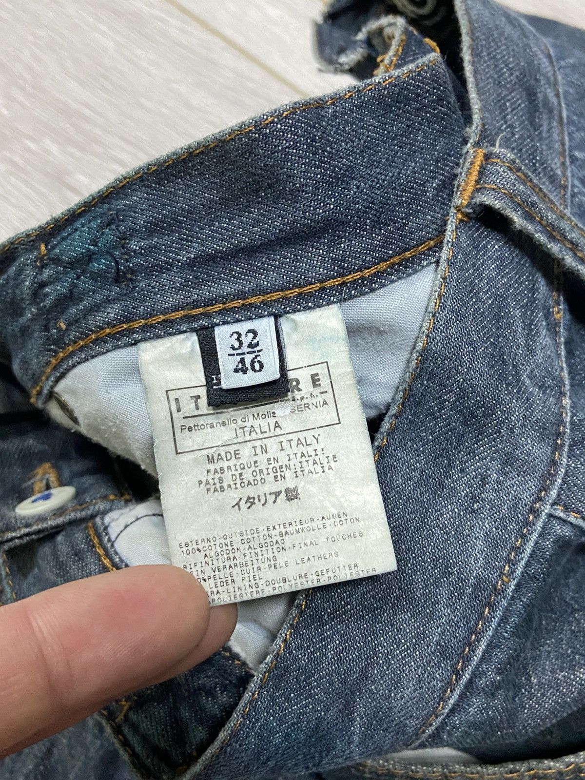 Dolce & Gabbana Dolce&Gabbana Y2K vintage zippers belted denim pants jeans Size US 32 / EU 48 - 9 Thumbnail
